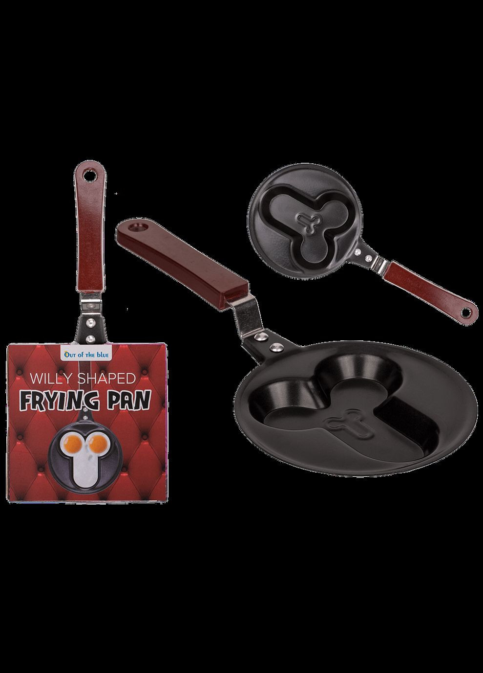 Сковорода Frying Pan Willy Shaped, 12 см - CherryLove OOTB (329152706)
