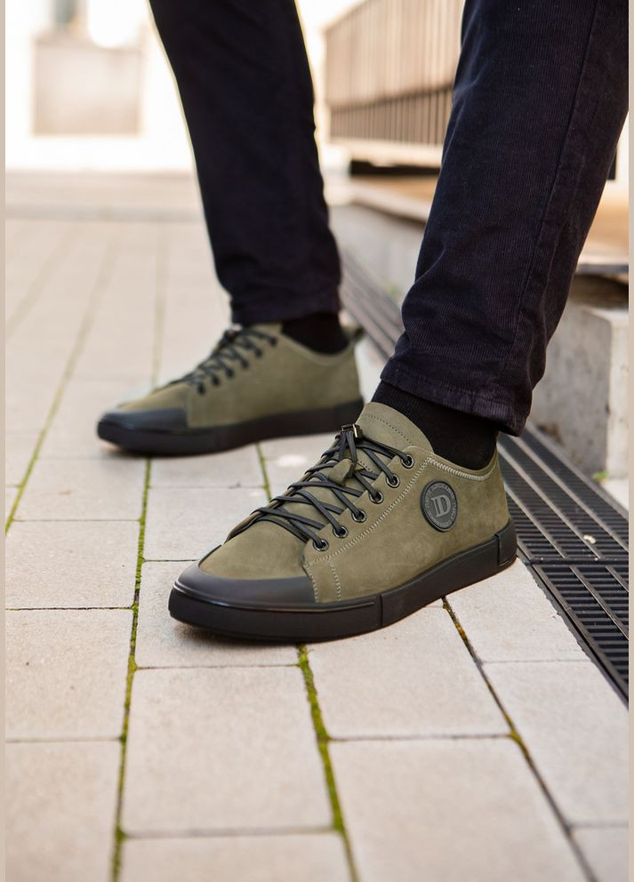 Хакі кеди нубукові чоловічі Davis 12142-57