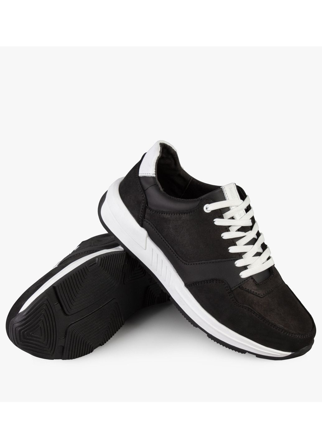 Чорні Осінні кросівки чоловічі бренду 9200598_(1) ModaMilano