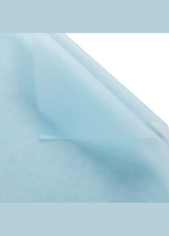 Папір тішью блакитний 50х70 см, 40 аркушів 131 Light Blue Sinowrap (281999582)