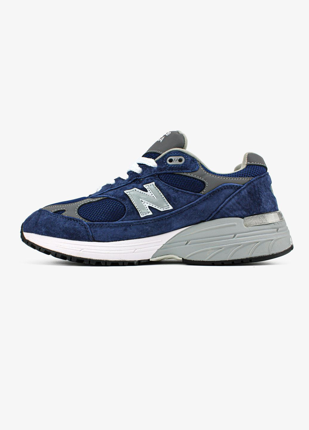 Кроссовки женские и мужские New Balance 993 navy blue | Нью Беланс 993 синие No Brand синие всесезоны (313653556)