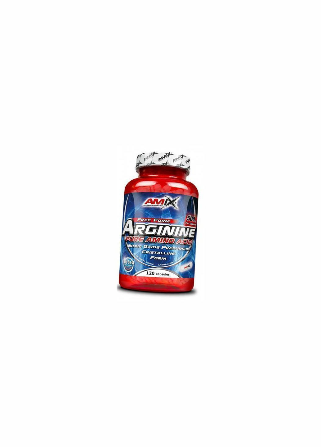 Аргинин в капсулах, Arginine, 120капс (27135004) Amix Nutrition (293254445)
