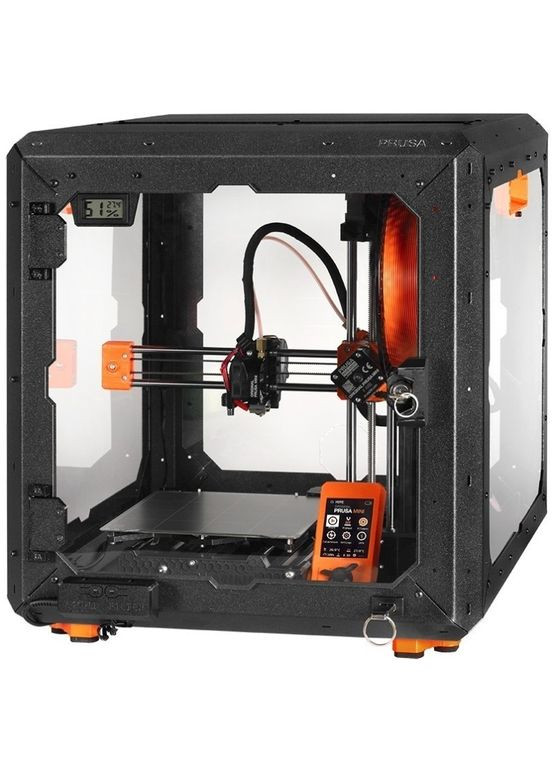 Принтер 3D MINI+ (FDM 1.75mm 180x180x180mm USB RJ-45 корпус черный) semi assembled Prusa (370621991)