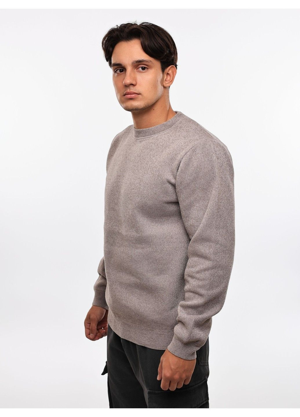 Сірий светр чоловічий No Brand