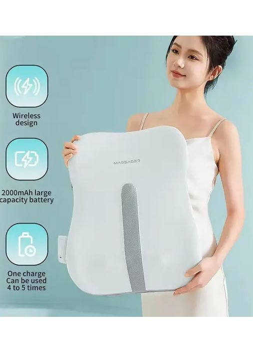 Массажная роликовая подушка R16 массажер для спины для шеи и тела на кресло. BenBo (361220283)