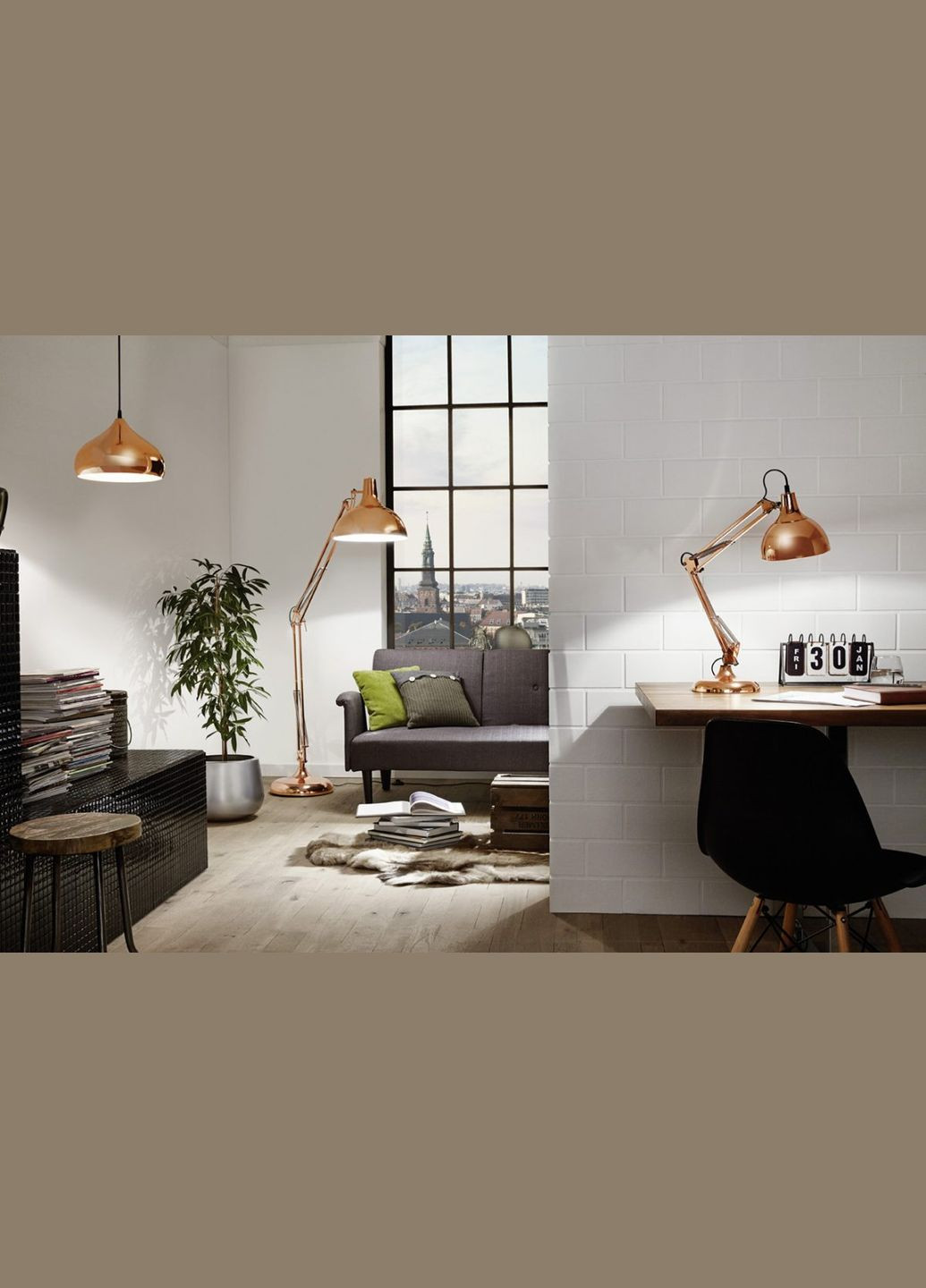 Настольная лампа BORGILLIO (94704) Eglo (305756073)