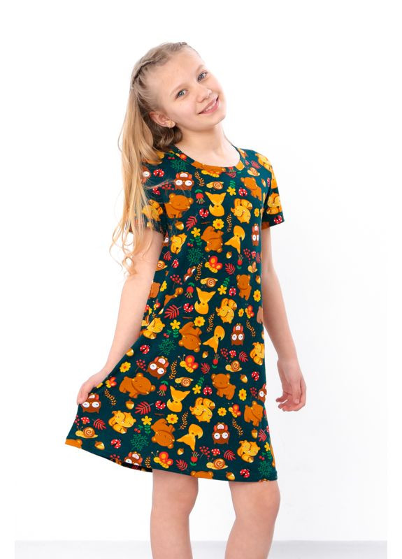 Смарагдова сорочка для дівчинки (підліткова) (p-16894) Носи своє