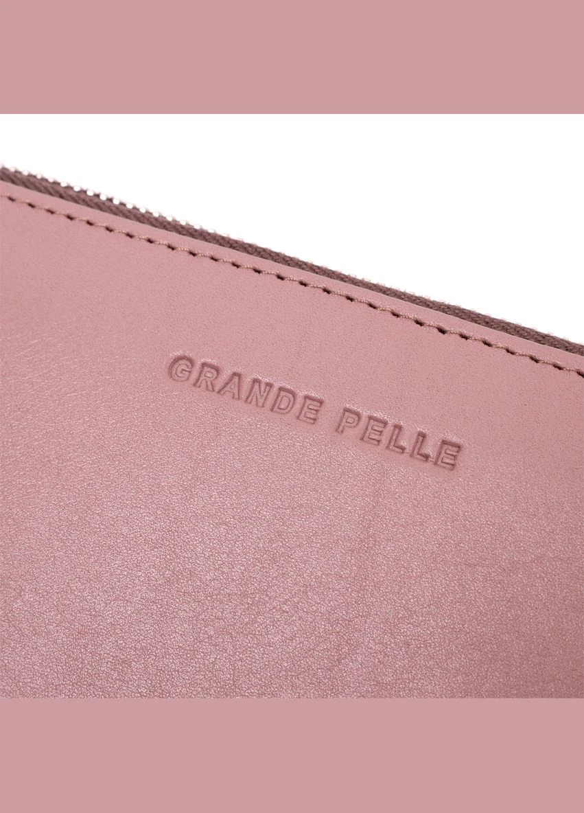 Практичное портмоне з натуральної шкіри 16797 Grande Pelle (331913478)