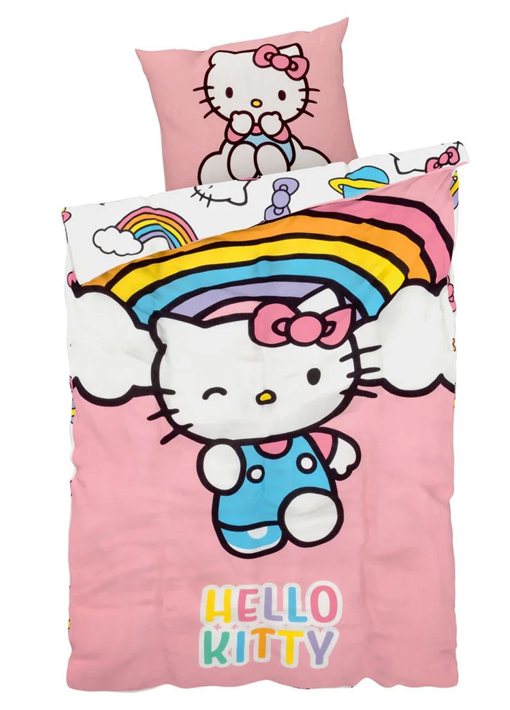 Комплект дитячої постільної білизни Lidl "hello kitty" (292324427)