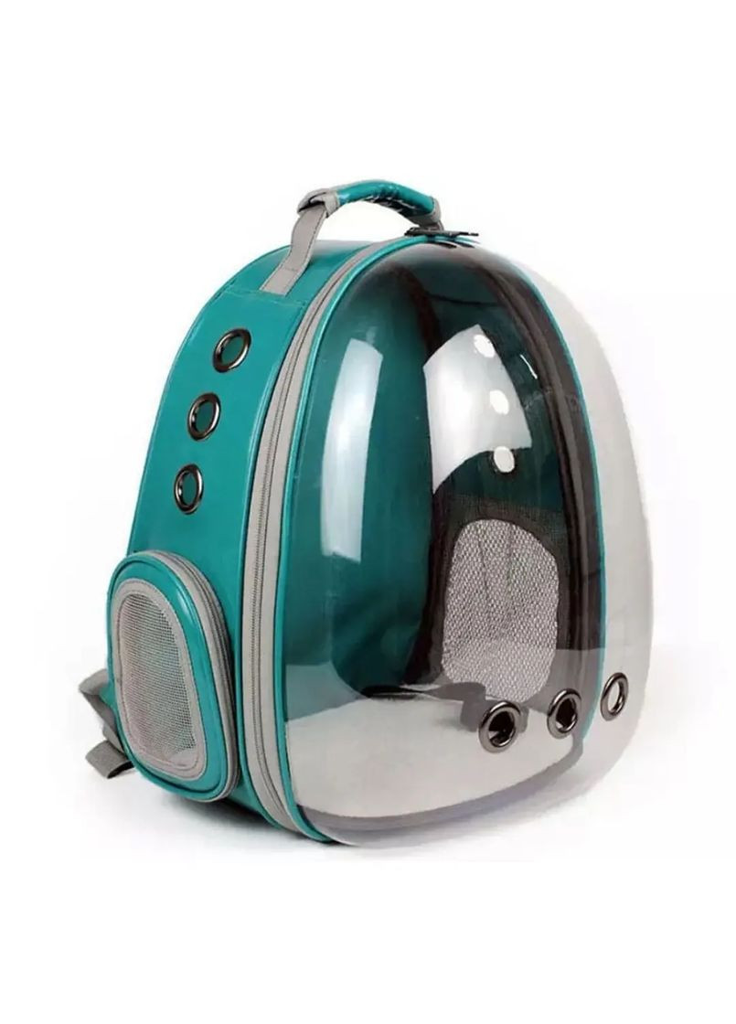 Переноска-рюкзак иллюминатор для кошек и собак со сферическим иллюминатором HelferHoff (363831620)