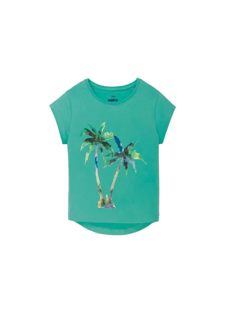 Комбинированная летняя набор футболок для девочки Pepperts
