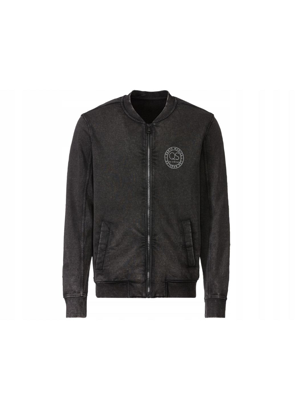 Толстовка з двунитки для чоловіка LIDL 423956 чорний S.Oliver (369123795)