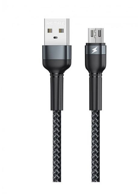 Кабель RC-124m 2,4A MicroUSB Cable Black Remax (333031866)