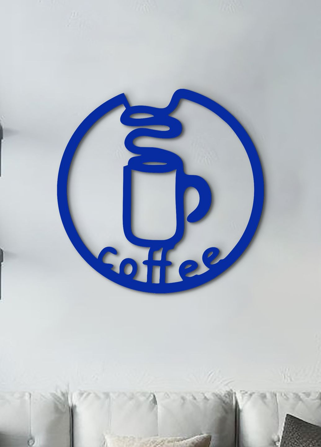 Дерев'яна картина на кухню, декоративне панно з дерева "Дріп кава", стиль лофт 50х50 см Woodyard (291842929)