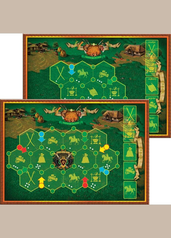 Настольная игра "Как казаки степь заселяли" 82302 укр. языке No Brand (330604482)