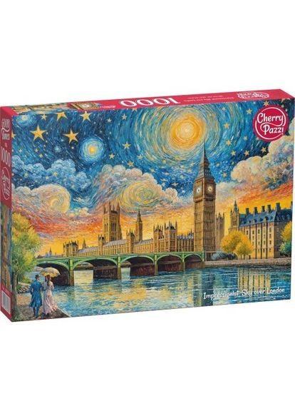 Пазли "Імпресіоністське небо над Лондоном" на 1000 елементів Cherry Pazzi (373006283)