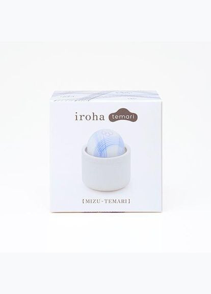 Мощный вибратор-шарик TEMARI Mizu, не передает вибрацию на футляр, 6 режимов работы Iroha (303904810)