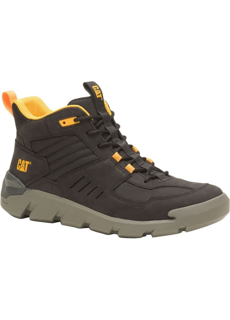 Коричневые осенние ботинки crail sport mid p725600 черные (m509847) Caterpillar