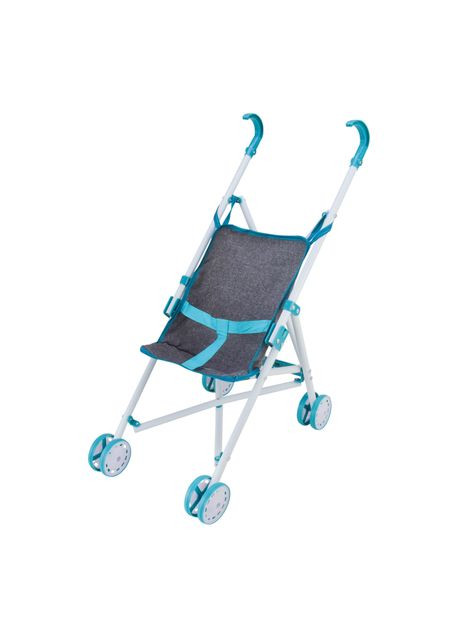 Коляска для куклы 910-15 тростинка 26*48*52, в пакете 30*60см (6968237432114) No Brand (325221510)