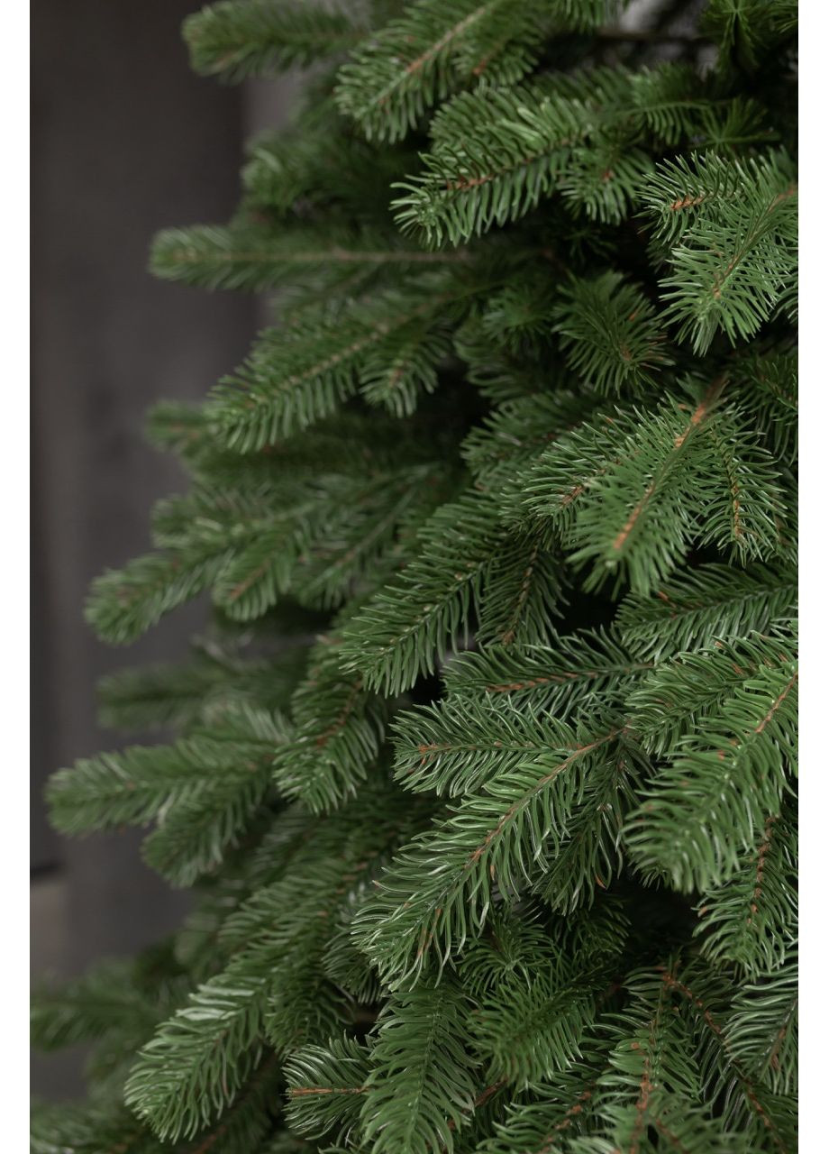 Ялинка штучна лита ЕЛІТ зелена 1.82 м з металевою підставкою на 30% пишніша, модель 2025 року Yalunka Tobi Еліт (355803996)