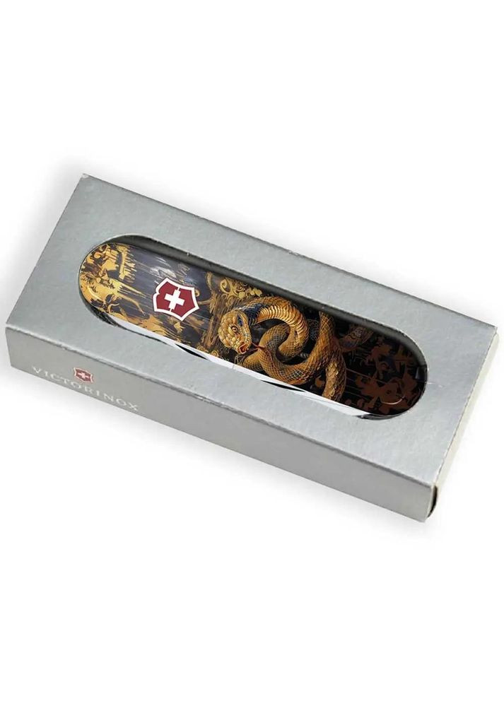 Нож Climber Zodiac. Золотая деревянная змея Victorinox (316440876)