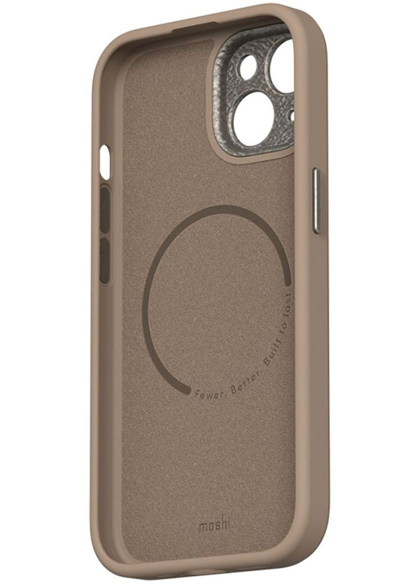 Чохол-накладка Napa Slim Hardshell Case Woodsmoke Brown для iPhone 15 Moshi (302652081)