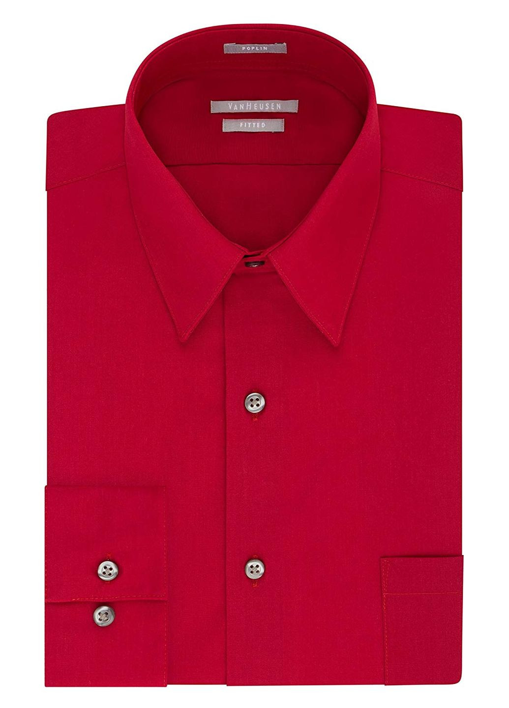 Красная рубашка Van Heusen