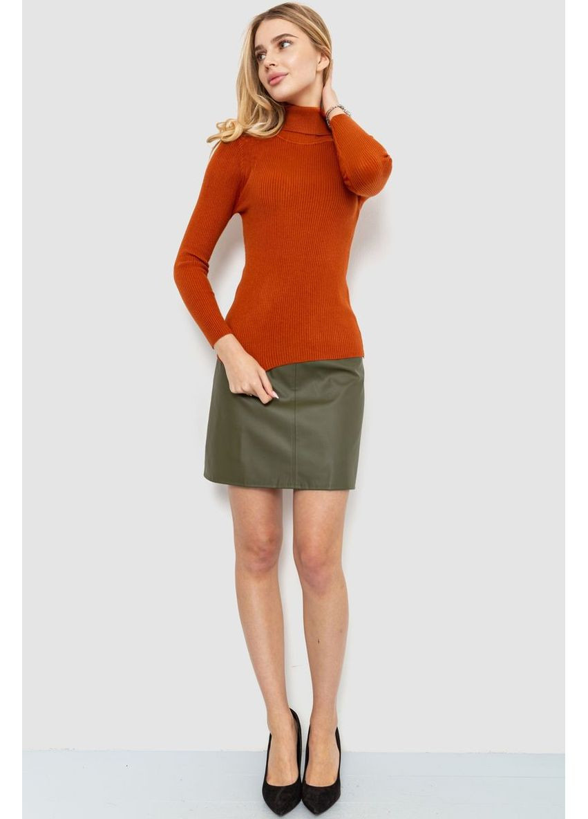 Стильный женский гольф в рубчик, 204R001 Ager (364753576)