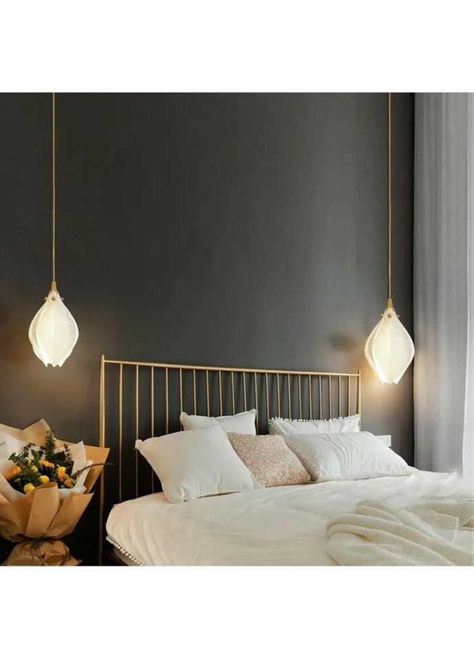 Люстра подвесная на 1 лампочку 27143 Золото 30-180х13х13 см. Sunnysky (324396312)