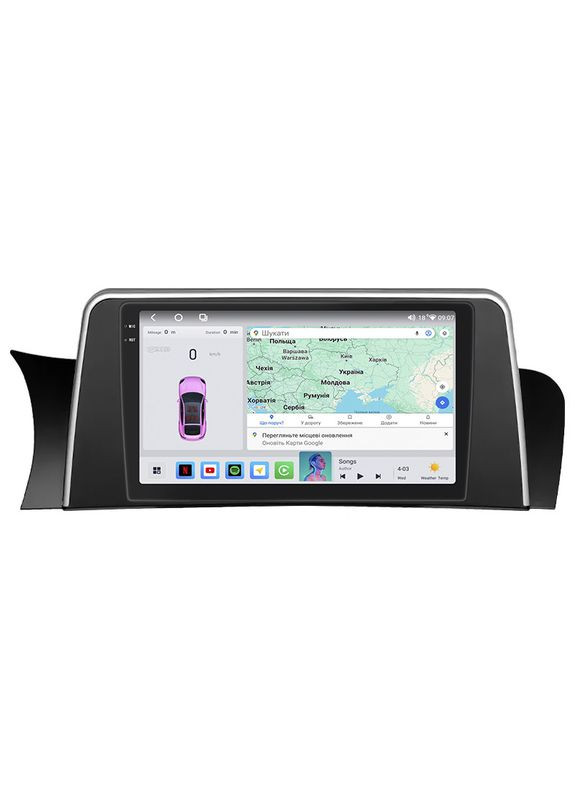 Штатная магнитола для BMW X4 I (F26) 2014-2018 экран 9" 4/64 QLED CarPlay 4G Wi-Fi GPS 360 Prime 2шт Lesko (336195791)