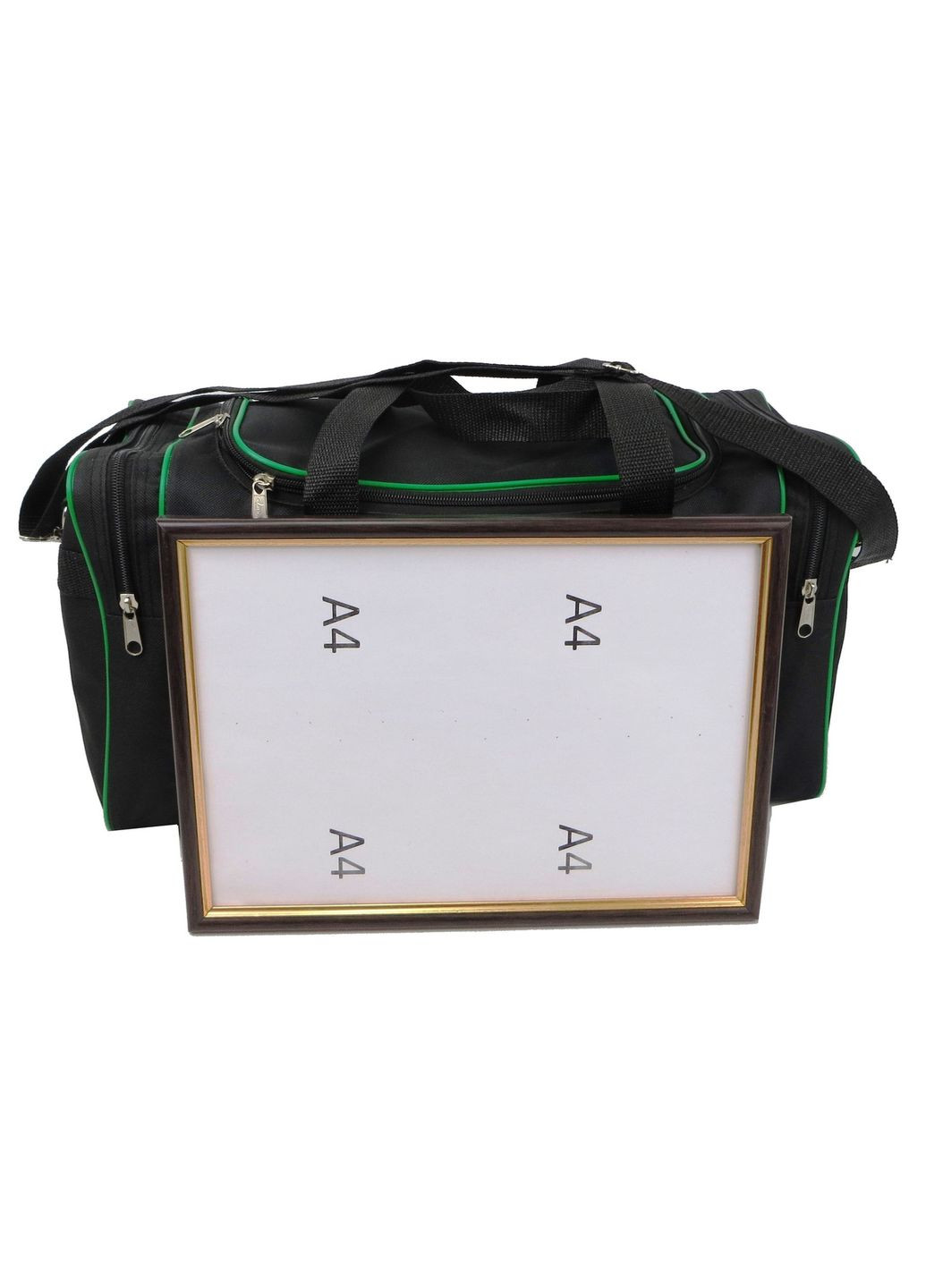 Компактная дорожная сумка 2686-3 22л Черная Wallaby (297644102)