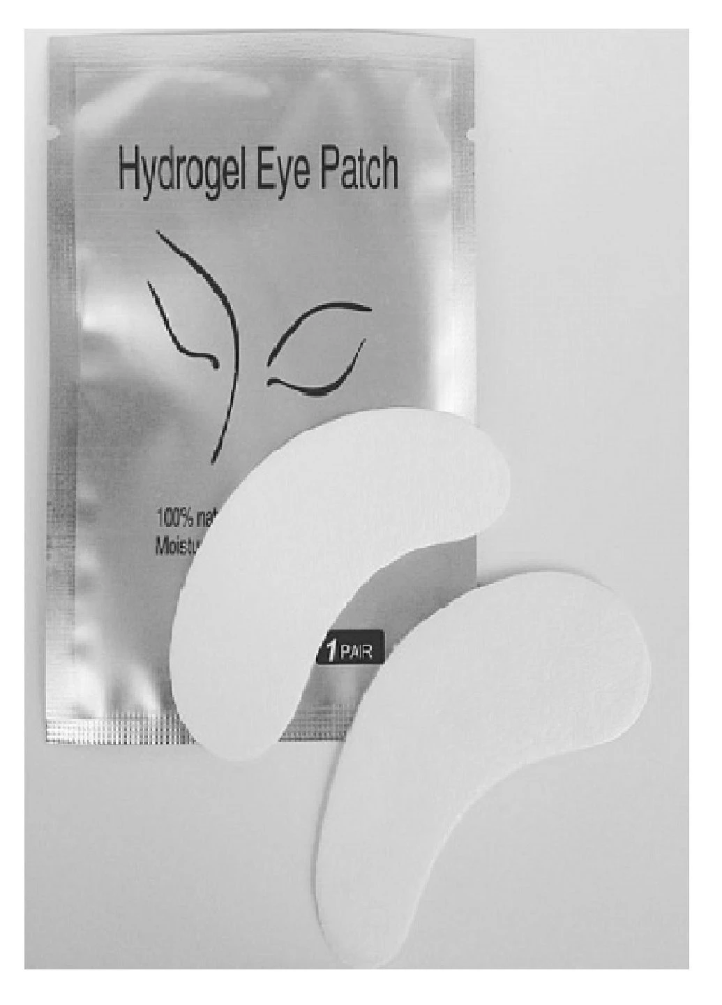 Патчі для нарощування вій Lint Free Hydrogel Eye Patches For Eyelash Extensons Lewer 1пара No Brand (316535797)