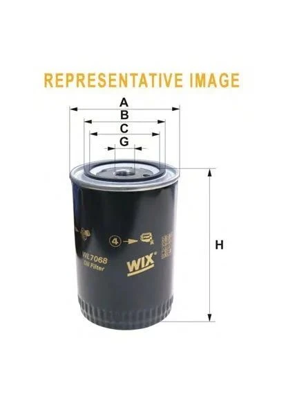 Фільтр масляний AUDI; SEAT; VOLKSWAGEN; VOLVO? DIESEL'' WL7068 WIX Filters (366107329)
