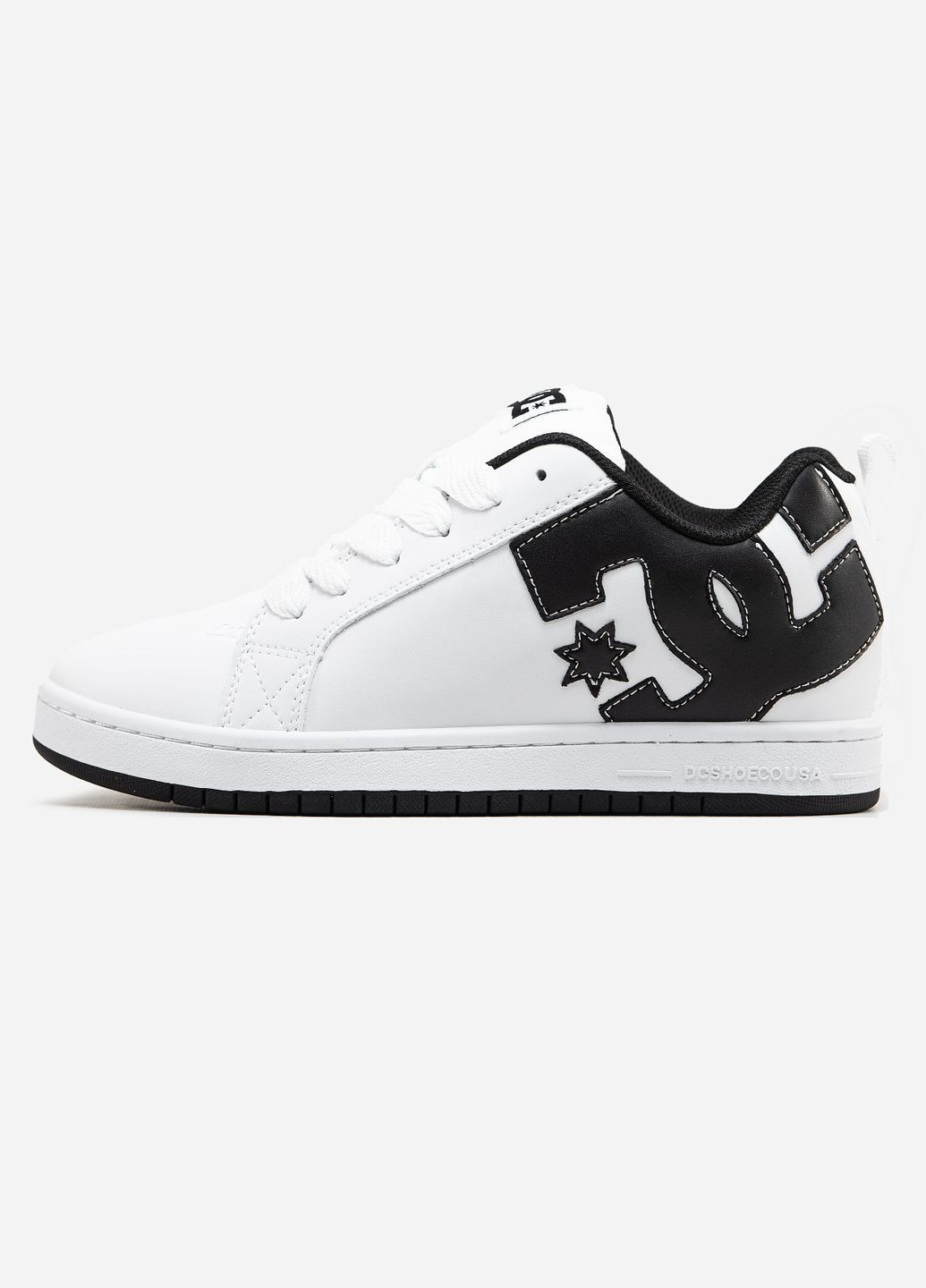 Кроссовки женские и мужские DC Shoes Court Graffik white | ДС Шуз белые No Brand белые всесезоны (315006166)