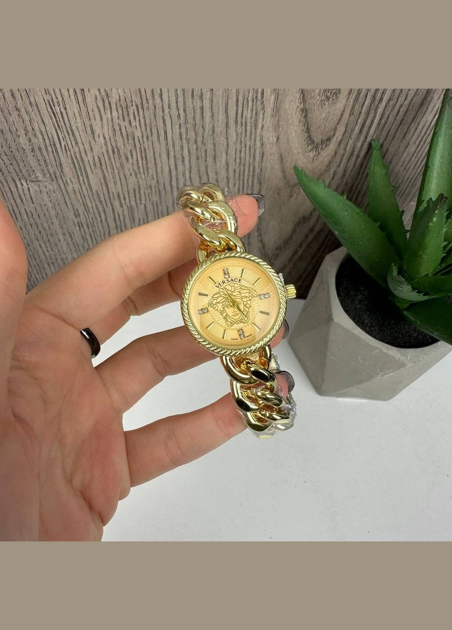 Жіночі наручні годинники кварцові металеві з регульованим ремінцем золоті срібні (sku_1737Г) No Brand (346078206)