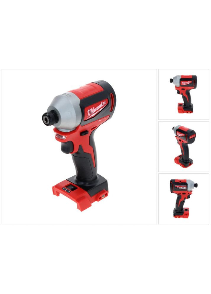 Вертолет ударный аккумуляторный M18 BLID2-0X 18В 1700-3400об.мин 180Нм кейс 1.7кг без АКБ и ЗП Milwaukee (330031454)