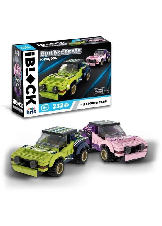 Игрушка конструктор Мегакары Kids hits KH52/006 210 деталей shop (6907057549121) Iblock (362617656)