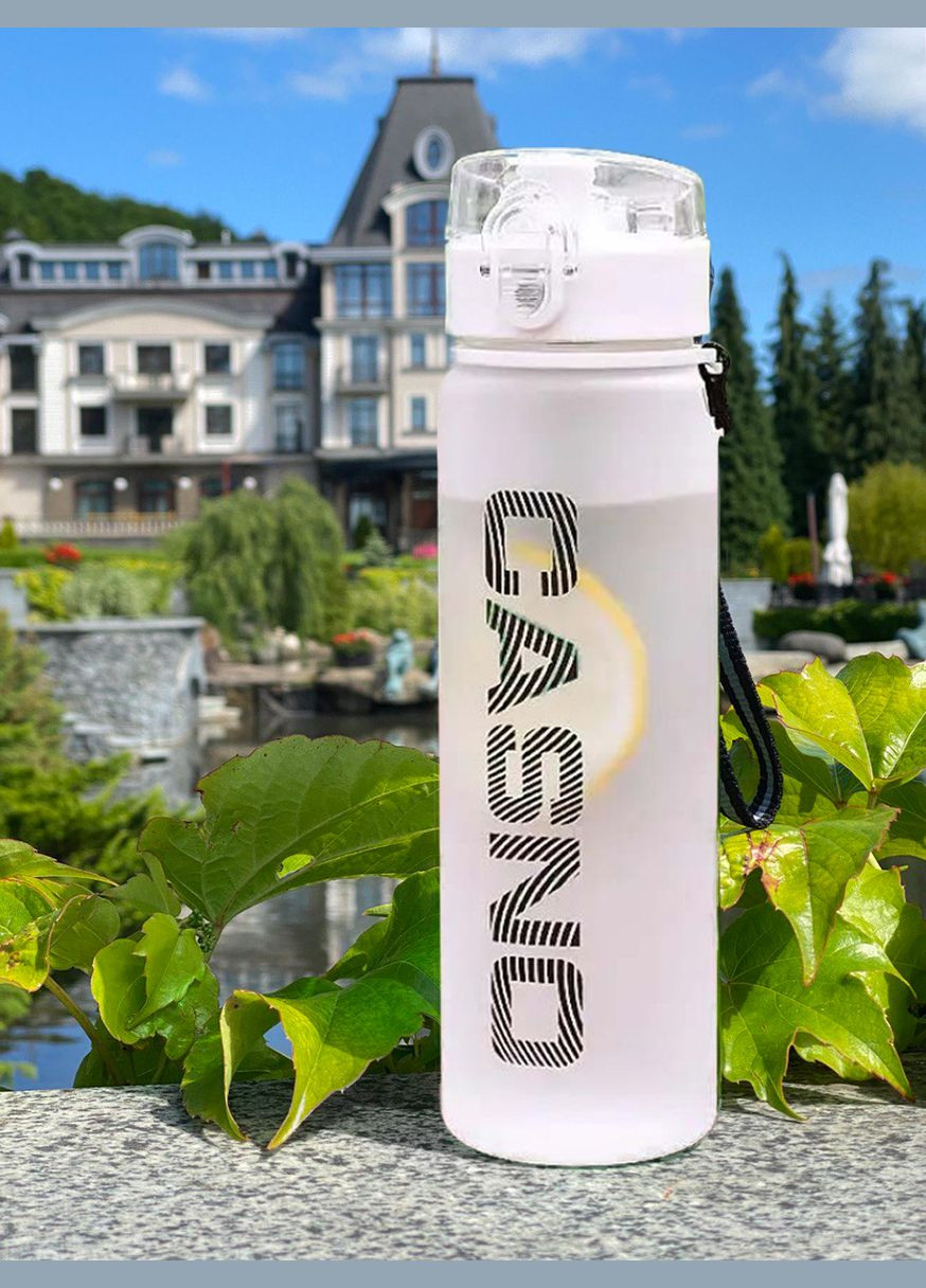 Пляшка для води CASNO KXN-1184 1050 мл біла No Brand (331778931)