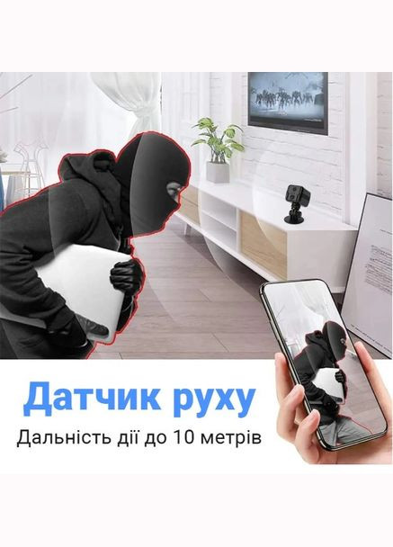 Мини камера Wi-Fi T9W2 с автономной работой до 55 дней и PIR датчиком движения Camsoy (345745916)