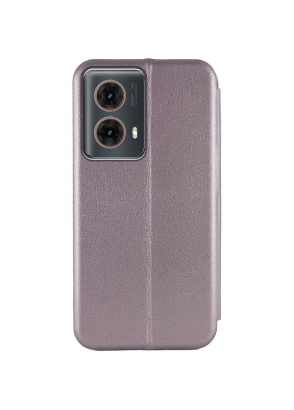 Кожаный чехол-книжка Classy для Motorola Moto G85 Grey No Brand (345561332)