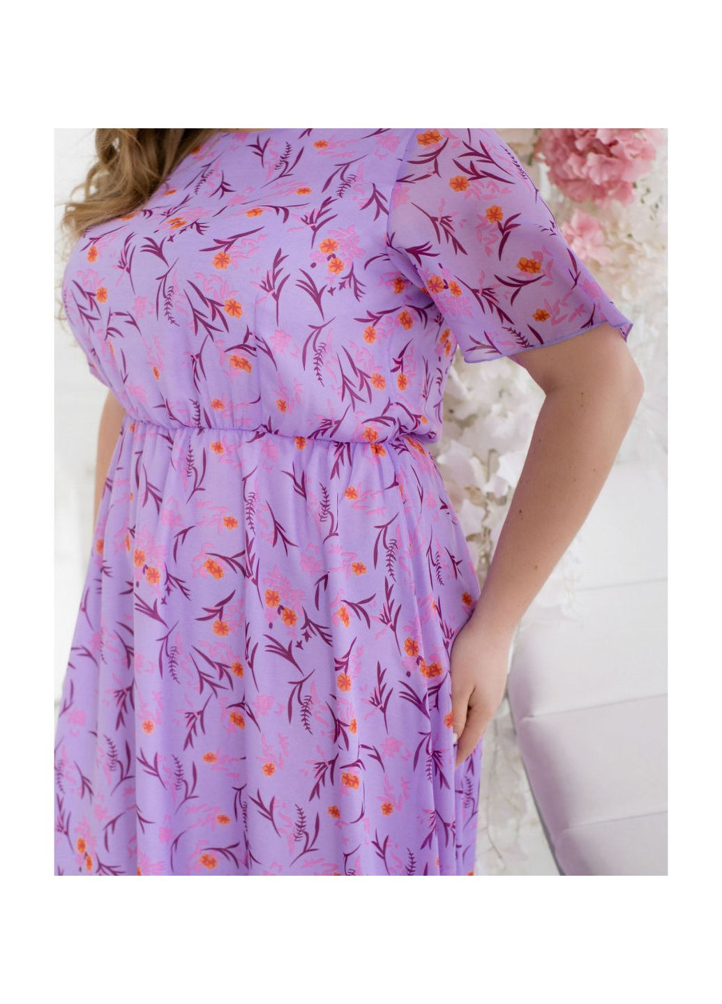 Сиреневое платье Liton