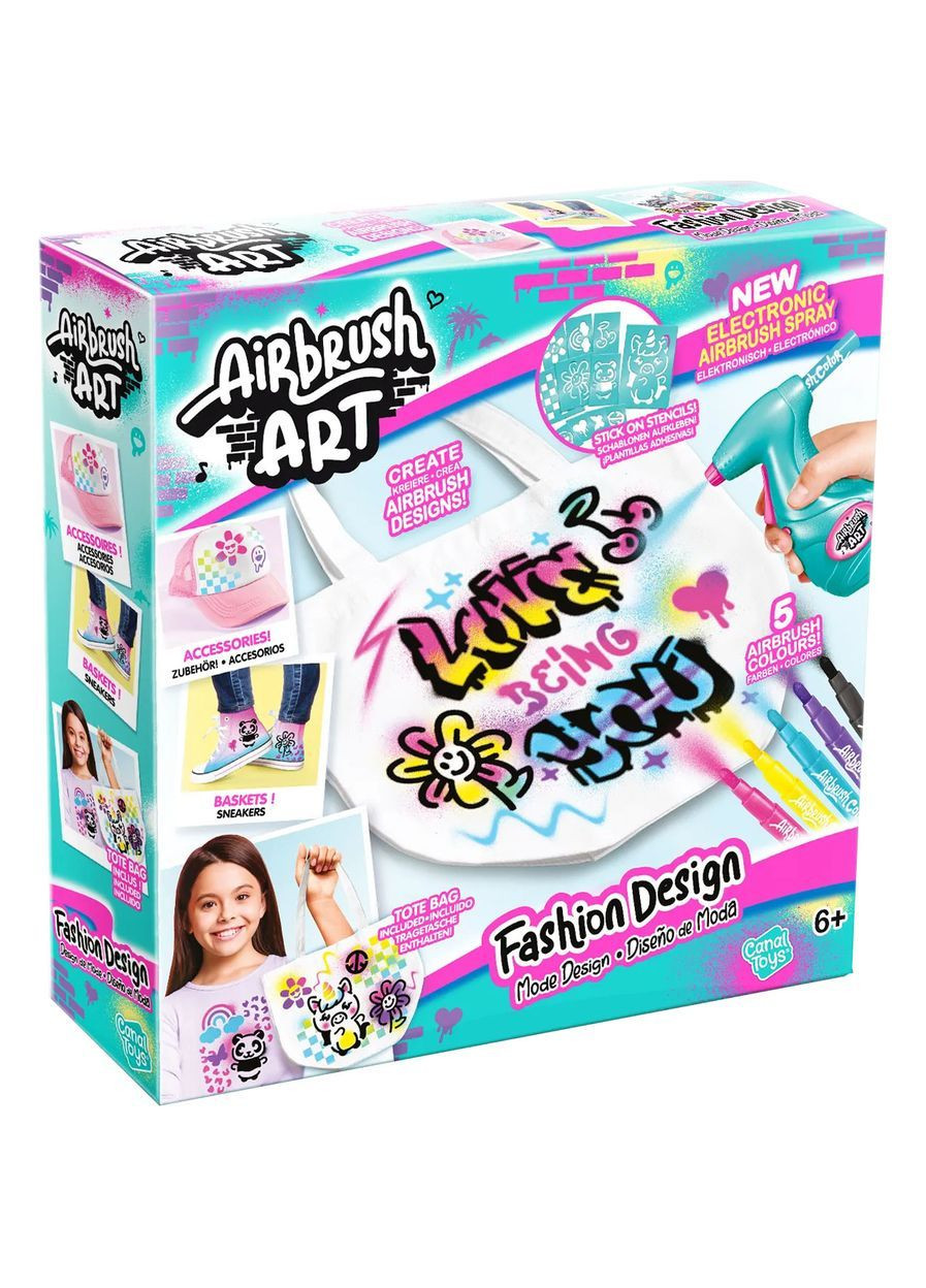 Набір для творчості DIY Airbrush Art Дизайнер () Canal Toys AIR016 (370140996)