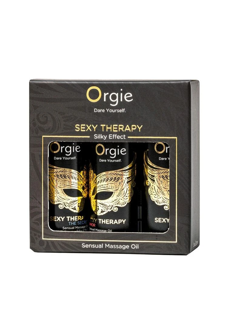 Набір масажних олій Sexy Therapy Mini Size Collection (3х30 мл) Orgie (317573686)