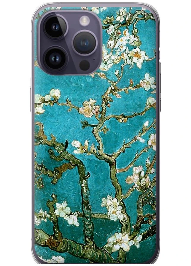 Силиконовый чехол 'Винсент Ван Гог. Сакура' для Endorphone Apple iPhone 14 Pro Max (325488384)