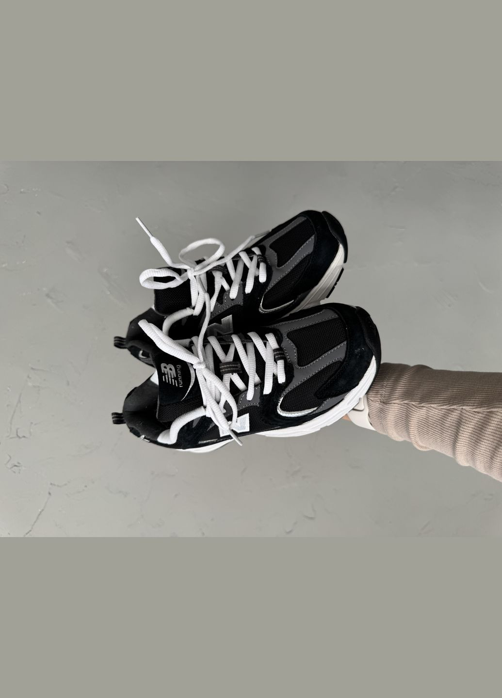 Кроссовки женские и мужские New Balance 530 black white | Нью Беланс 530 черные белые No Brand чёрные демисезоны (316091164)