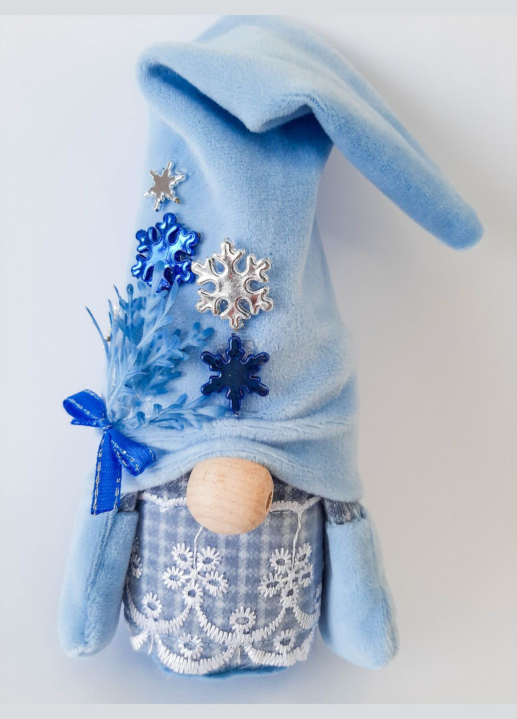 Гном новорічний сімейна пара декоративні іграшки для прикраси оселі No Brand Гноми (304267217)