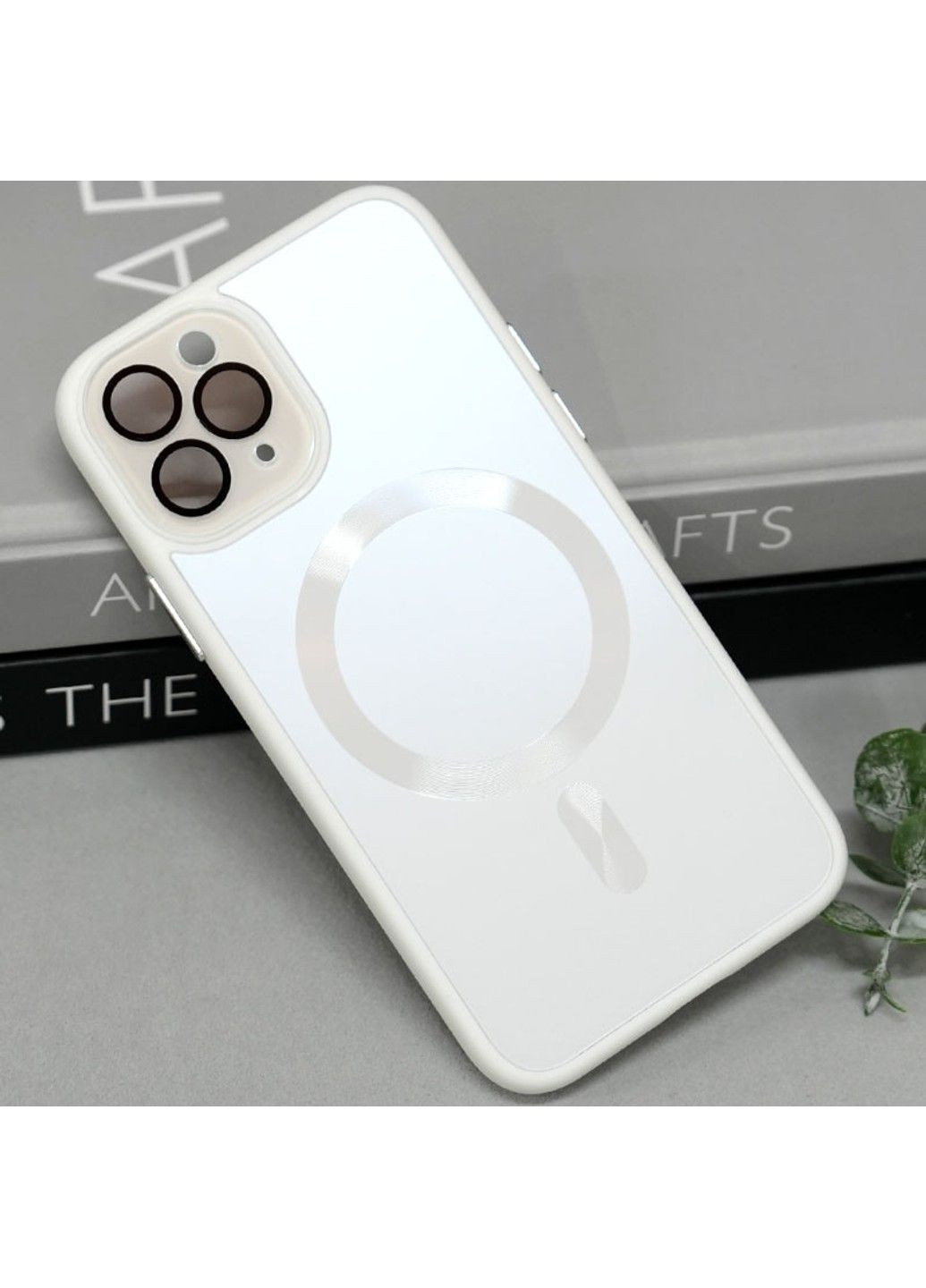Чохол TPU+Glass Sapphire Midnight with MagSafe для Apple iPhone 13 Pro (6.1") Epik (292314001)