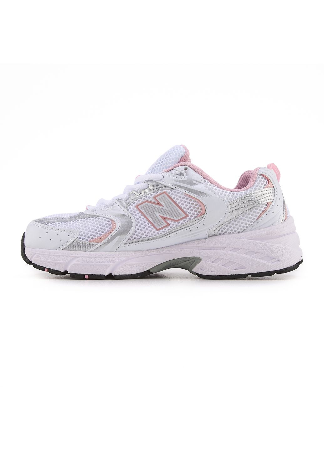 КРОСІВКИ ЖІНОЧІ NEW BALANCE 530 PINK WHITE SILVER НЬЮ БЕЛАНС 530 No Brand рожеві демісезони (369393513)