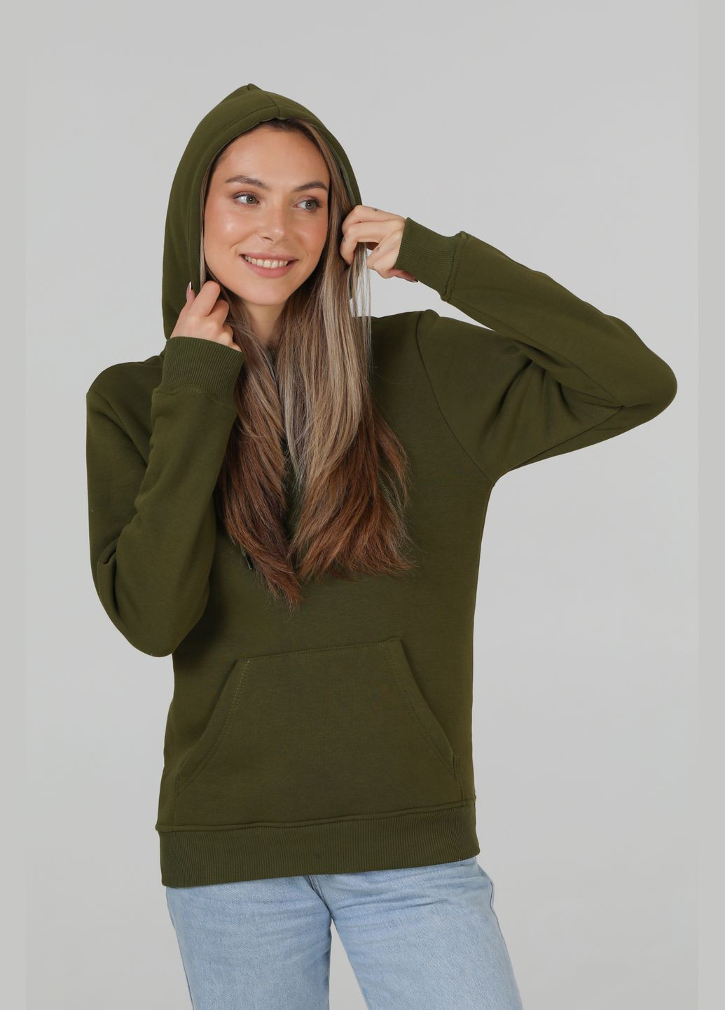 Худые женское хаки утепленное U0401 RAY BASIC (305776964)