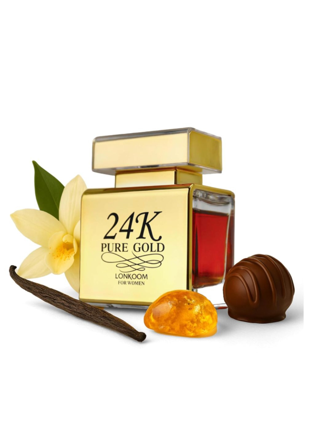 Парфуми жіночі Lonkoom Pure Gold 24К No Brand (346240949)